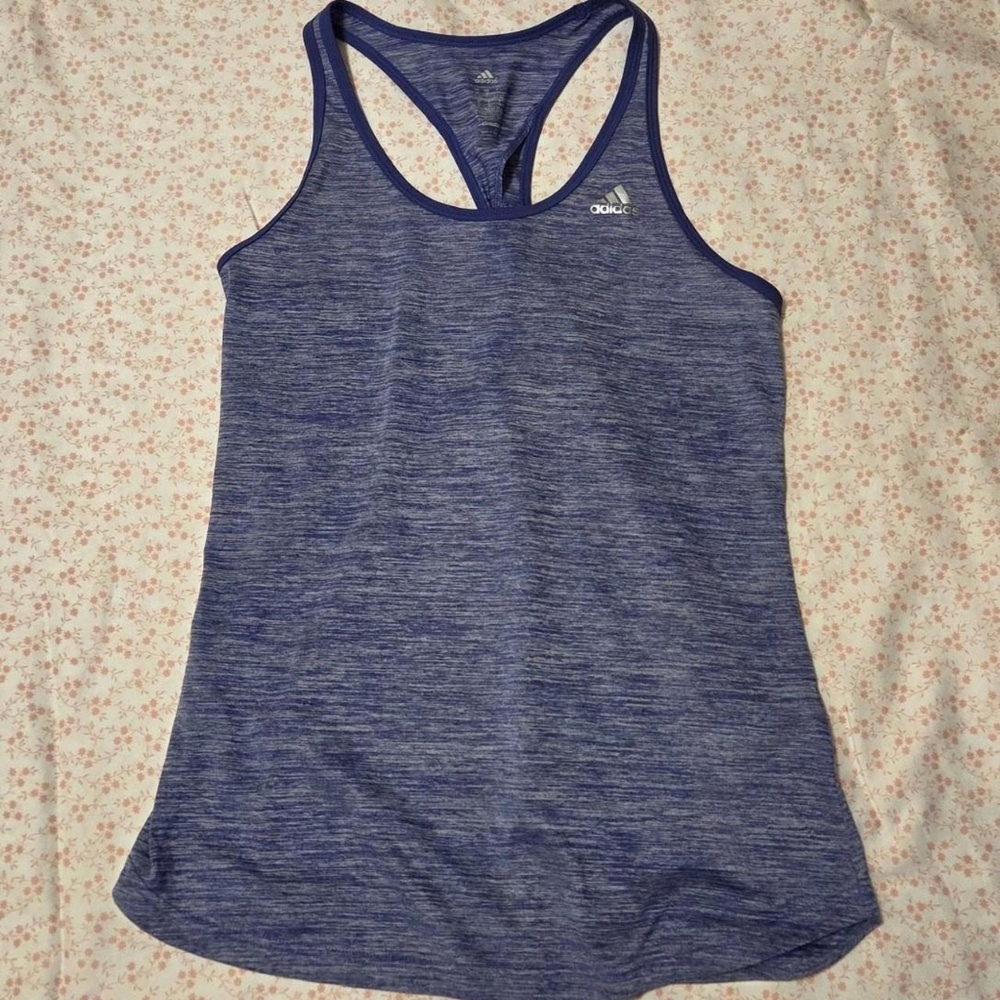 Adidas Women's Medium Purple Racerback Climalite Tank Top